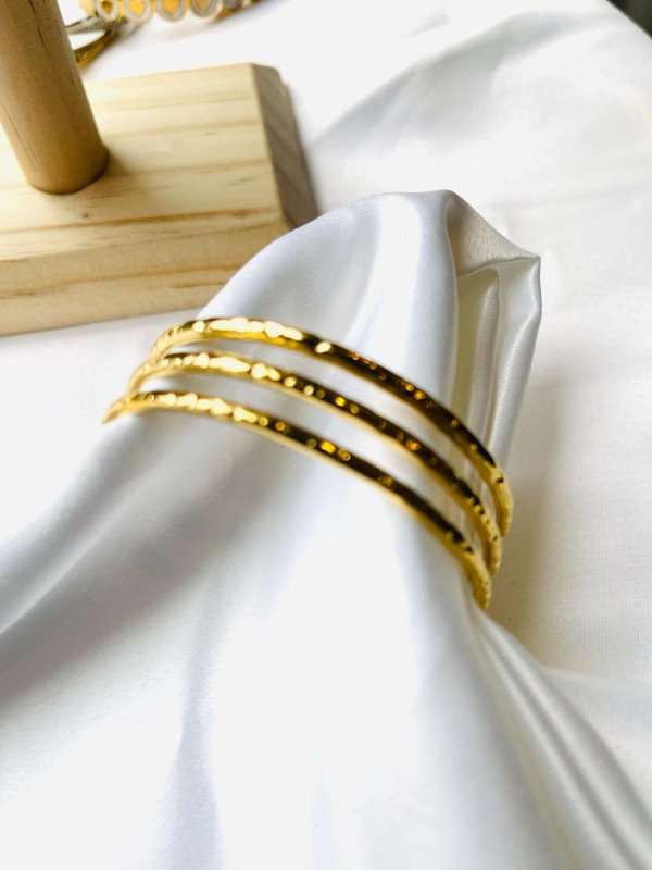 Gold Bangels